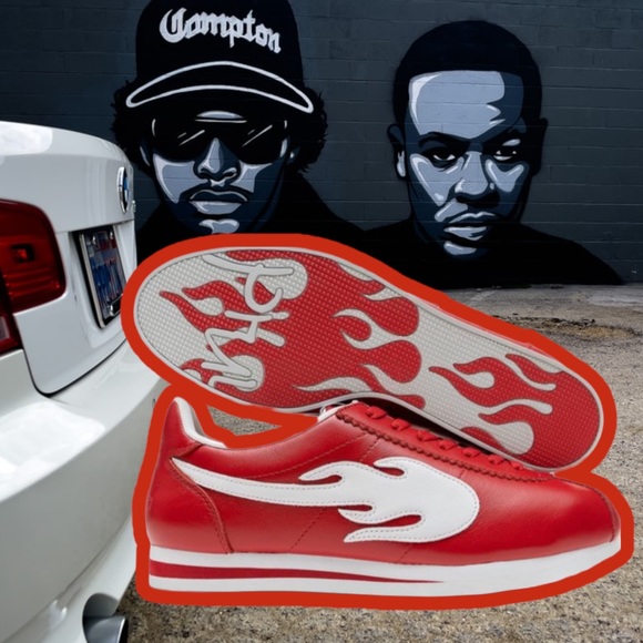 Yg👐🏾 4Hunnid 👌🏾 The Flame 🔥 shoes 👟 - Picture 4 of 6